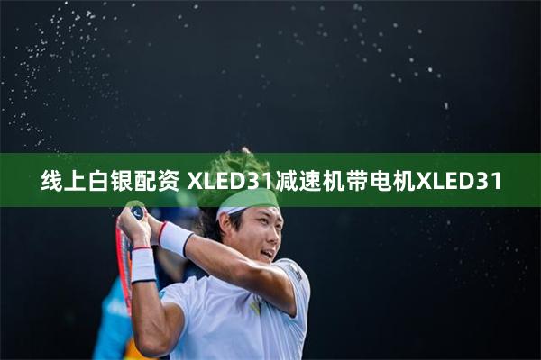 线上白银配资 XLED31减速机带电机XLED31